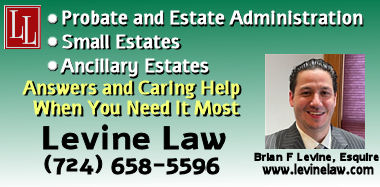 Law Levine, LLC - Estate Attorney in Cambria County PA for Probate Estate Administration including small estates and ancillary estates